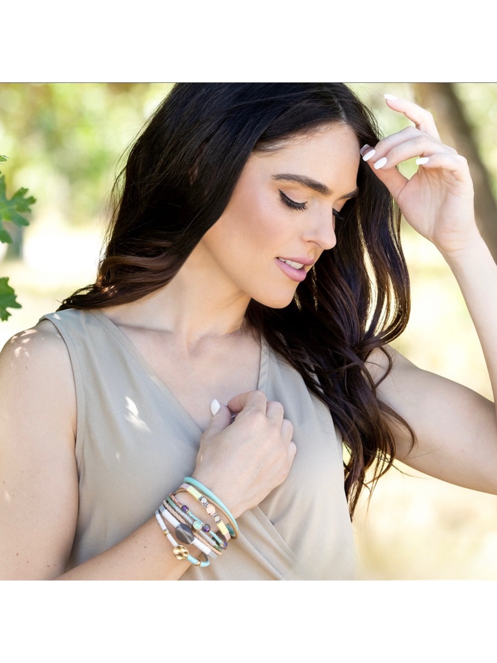 🆕 Kensie Magnetic Layered Bracelet - Picture 4 of 6